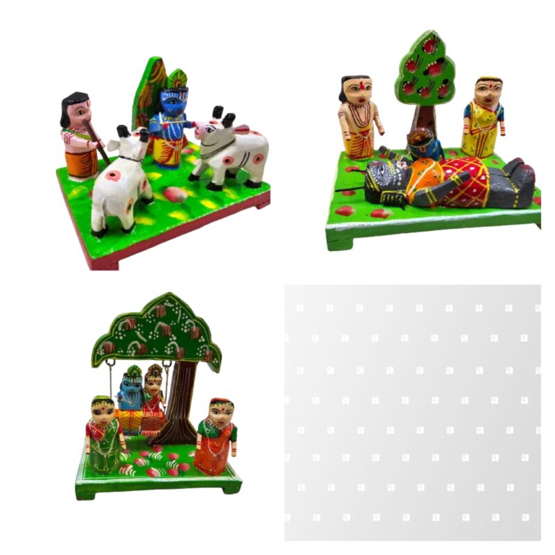 Krishna Golu Set of 3