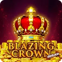 Blazing Crown koninklijke gokautomaat met vlammende wild symbolen en respins