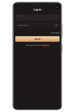 LegionBet ios app inloggen met account gegevens