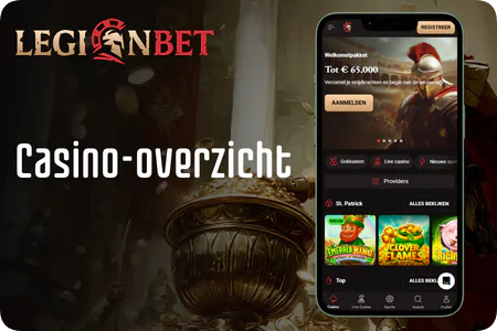 Casino-overzicht LegionBet 
